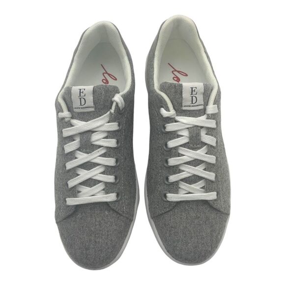 ED by Ellen Degeneres Chapala Sneaker Light Grey Flannel US Women's 6.5 Medium - Picture 5 of 9